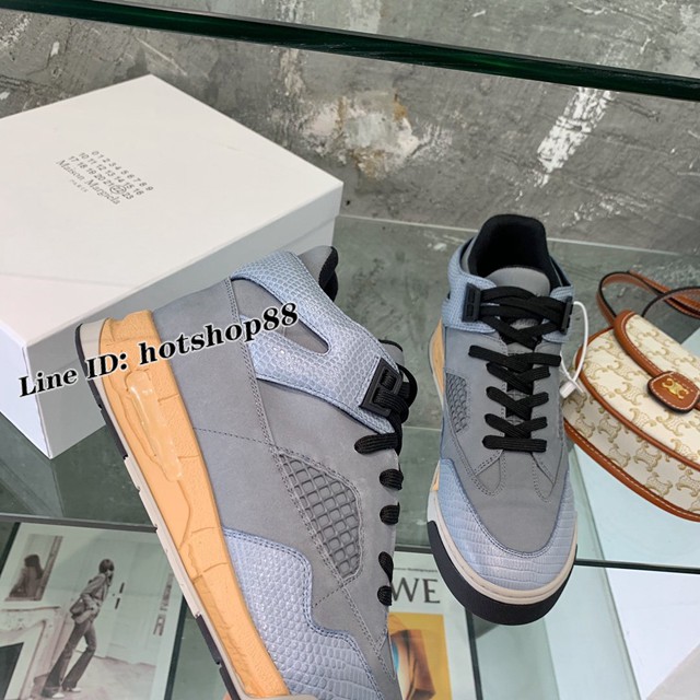 MM6情侶款休閒運動板鞋 MM6專櫃複刻男女鞋 dx1035